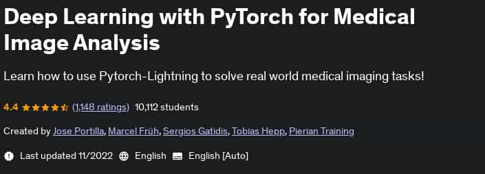 Pictures · Udemy — Deep Learning with PyTorch for Medical Image Analysis 2022-11