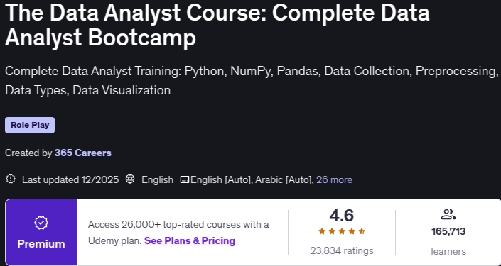 Pictures · The Data Analyst Course: Complete Data Analyst Bootcamp 2025-12