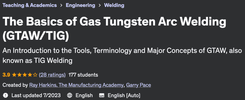 Pictures · The Basics of Gas Tungsten Arc Welding (GTAW/TIG) 2022-4