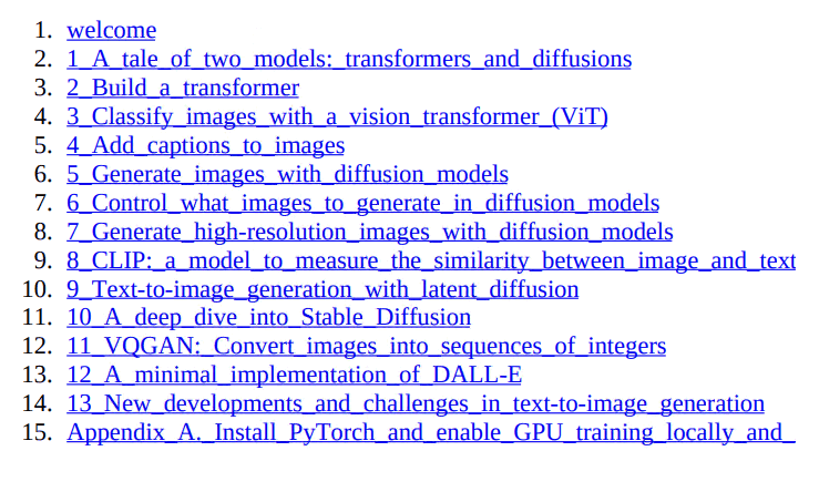 Bilder · Manning – Build a Text-to-Image Generator (von Scratch) 2025