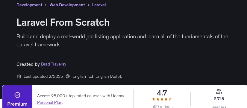 Pictures · Laravel From Scratch 2025-2