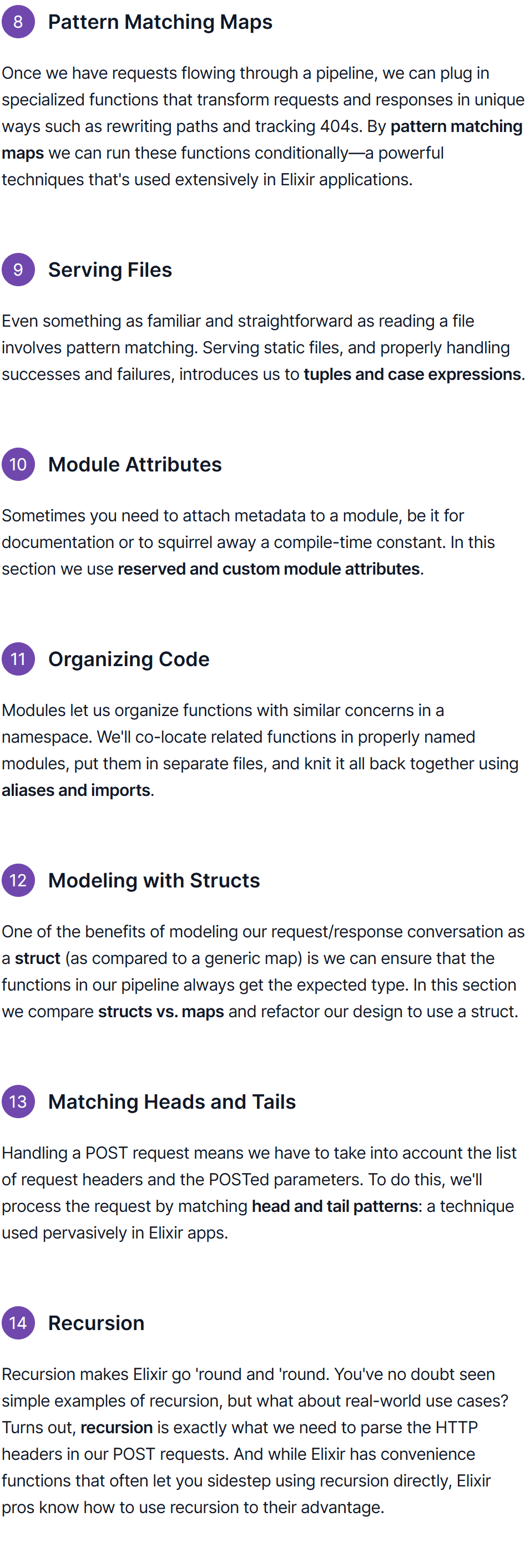 Course topics · The Pragmatic Studio — Elixir & OTP 2022-7