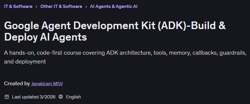이미지 · Google 에이전트 개발 키트 (ADK) - 건설 및 개발 AI 에이전트 2026-3
