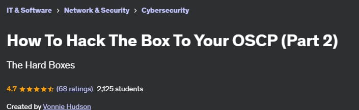 Pictures · Udemy — How To Hack The Box To Your OSCP (Part 2) 2021-11