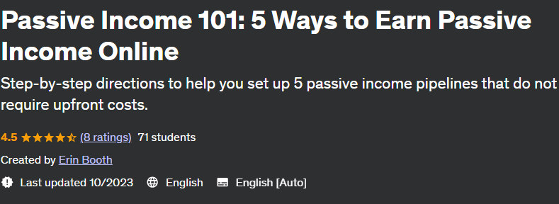 Pictures · Passive Income 101: 5 Ways to Earn Passive Income Online 2023-10