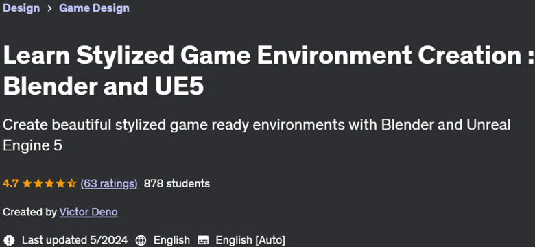 Pictures · Udemy — Learn Stylized Game Environment Creation : Blender and UE5 2024-3
