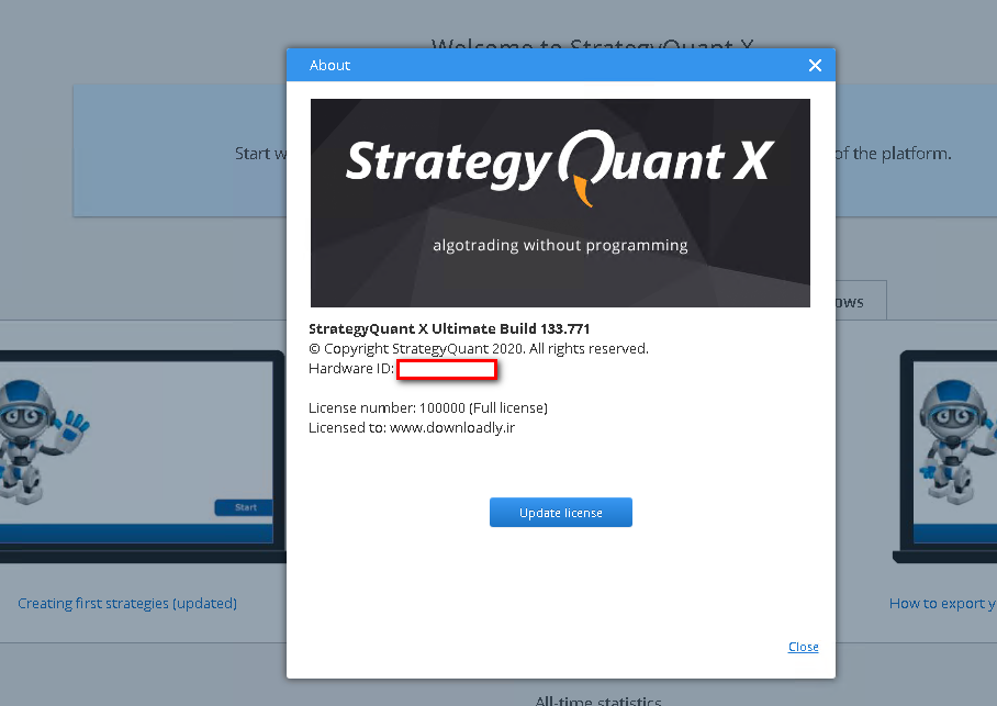 Pictures · StrategyQuant X Ultimate Build 133 Windows/Liunx/macOS