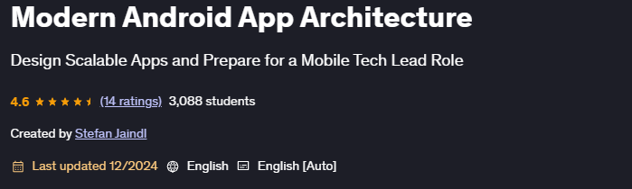 Pictures · Modern Android App Architecture 2024-10