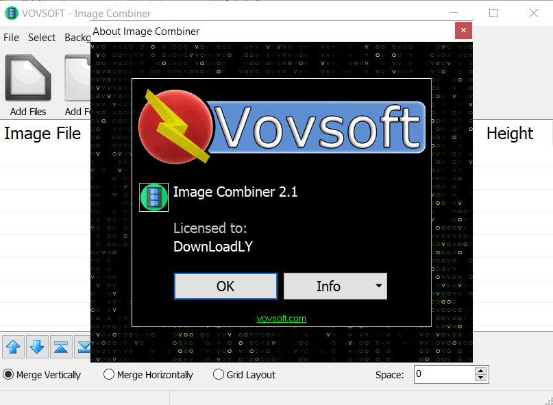 이미지 · VovSoft 이미지 조합기 2.1.0