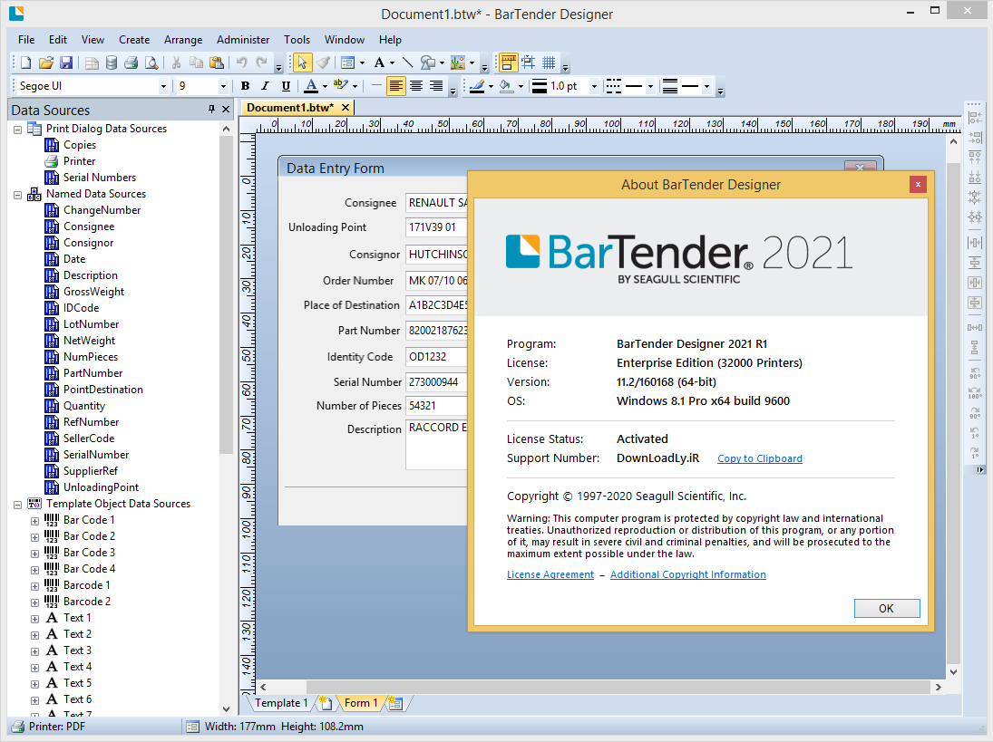 Pictures · BarTender Enterprise 11.4.1 R1 11.4.240978 x64