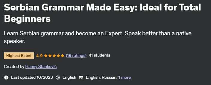 Pictures · Udemy — Serbian Grammar Made Easy: Ideal for Total Beginners 2023-10