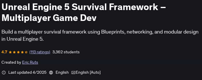 Pictures · Udemy — Unreal Engine 5 Survival Framework – Multiplayer Game Dev 2025-4
