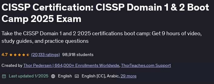 Pictures · CISSP Certification: CISSP Domain 1 & 2 Boot Camp 2025 Exam 2025-1
