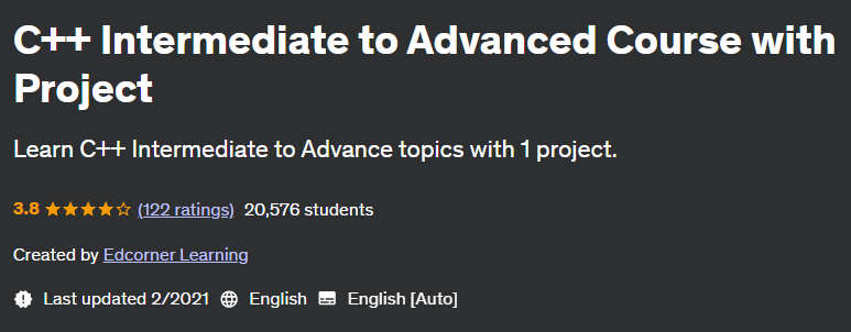 Pictures · C++ Intermediate to Advanced Course with Project 2021-1