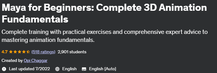Pictures · Udemy — Maya for Beginners: Complete 3D Animation Fundamentals 2022-07