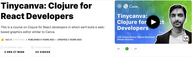 Pictures · Newline – Tinycanva: Clojure for React Developers 2021-2