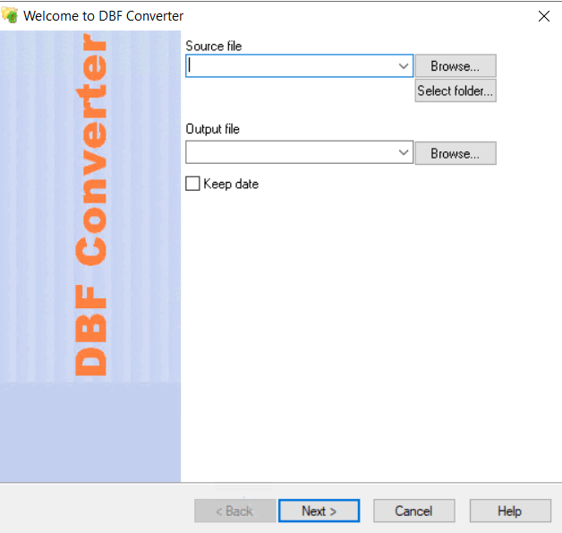 تصاویر · DBF کنورٹر 7.84