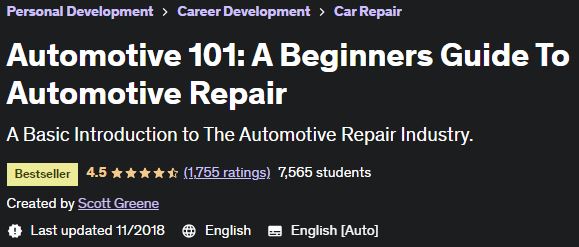Pictures · Udemy — Automotive 101: A Beginners Guide To Automotive Repair 2018-11
