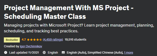 Pictures · Project Management With MS Project – Scheduling Master Class 2021-3