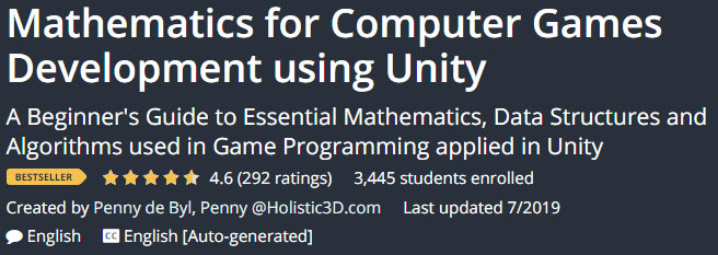 Pictures · Udemy — Mathematics for Computer Games Development using Unity 2019-6