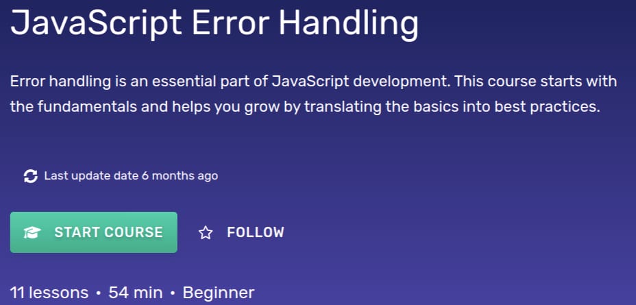 Pictures · Vueschool – JavaScript Error Handling 2025-3