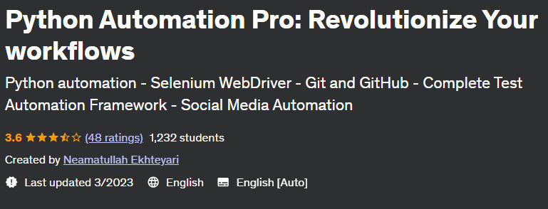 Pictures · Python Automation Pro: Revolutionize Your workflows 2023-2