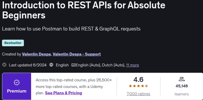 الصور · مقدمة لـ REST APIs للمبتدئين المطلقين 2024-6