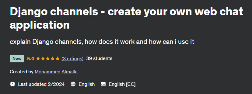 Pictures · Udemy — Django channels – create your own web chat application 2024-2