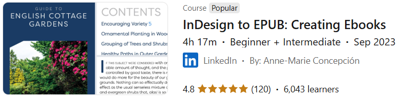 Pictures · InDesign to EPUB: Creating Ebooks 2023-9
