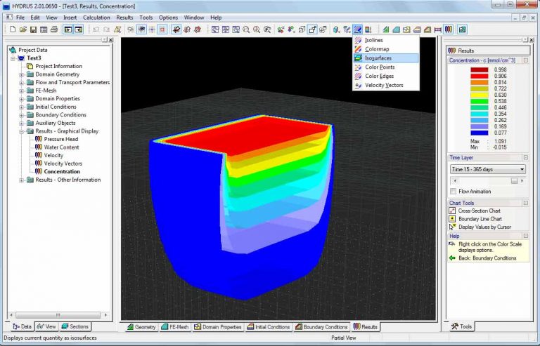 Pictures · PC Progress HYDRUS 2D/3D Pro 2.04.0580