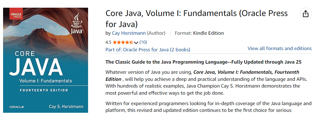 Bilder · Oreilly – Core Java, Volume I: Grundlagen 2026
