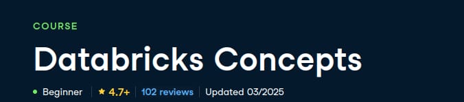 Pictures · Datacamp — Databricks Concepts 2025-3