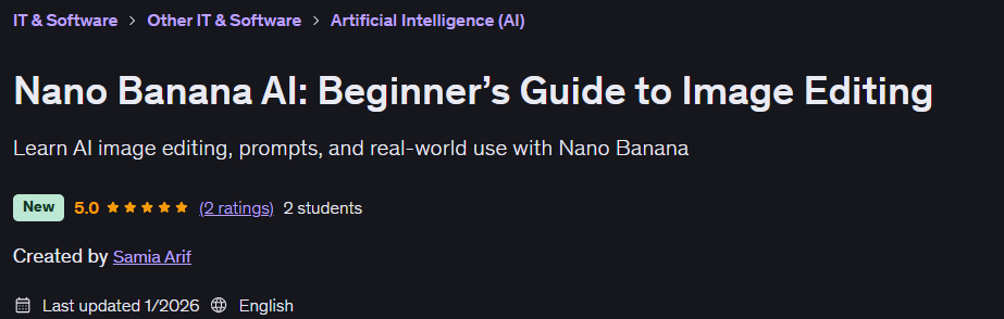 Imágenes · Nano Banana AI: Guía del principiante para la edición de imágenes 2026-1