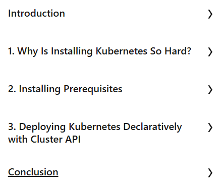 Course topics · Kubernetes: Provisioning with Cluster API 2023-9