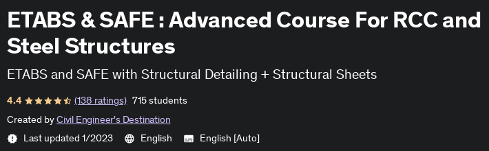 Pictures · ETABS & SAFE : Advanced Course For RCC and Steel Structures 2023-1