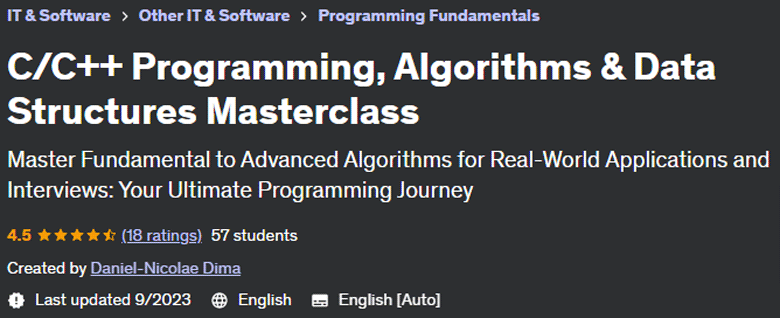 Pictures · C/C++ Programming, Algorithms & Data Structures Masterclass 2023-9