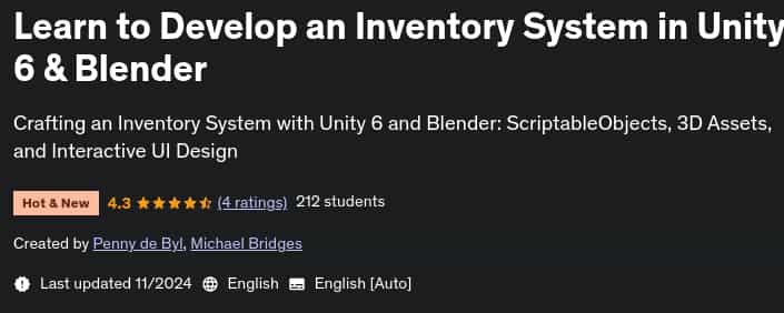 Pictures · Udemy — Learn to Develop an Inventory System in Unity 6 & Blender 2024-11