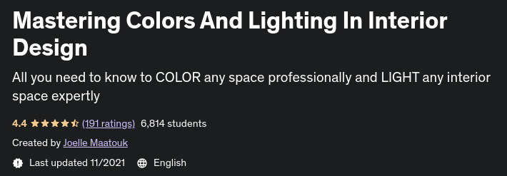 Pictures · Udemy — Mastering Colors And Lighting In Interior Design 2021-11