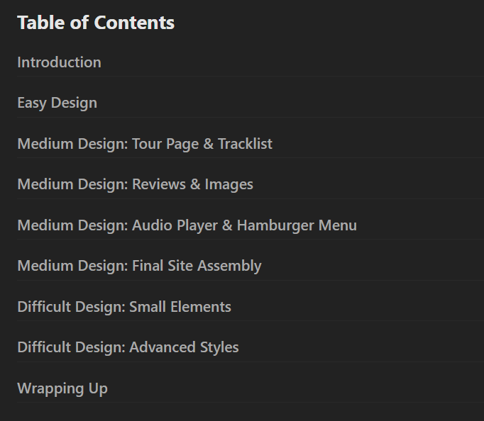 Course topics · Frontend Masters — Practical CSS Layouts 2023-7
