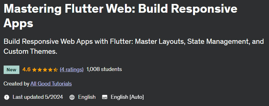 Pictures · Mastering Flutter Web: Build Responsive Apps 2024-5