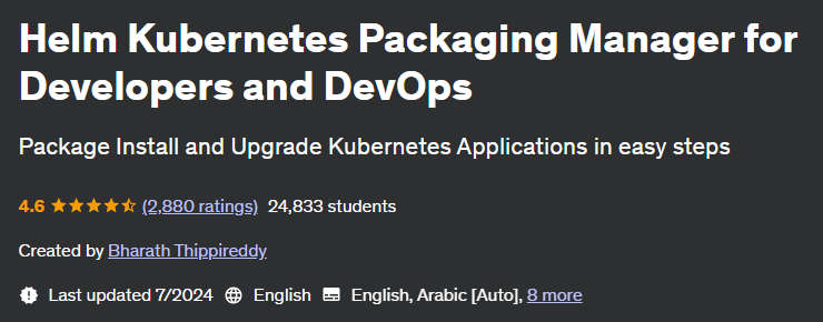 Pictures · Helm Kubernetes Packaging Manager for Developers and DevOps 2022-8