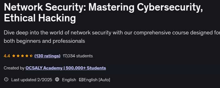 Pictures · Udemy — Network Security: Mastering Cybersecurity, Ethical Hacking 2025-2