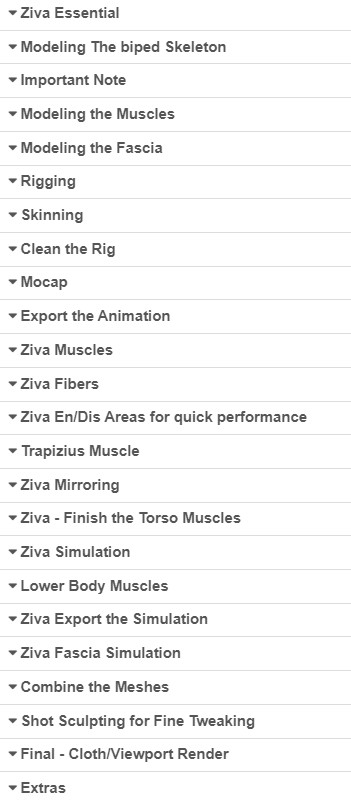 Course topics · cgcircuit — The Complete guide to ZIVA Dynamics 2023-10