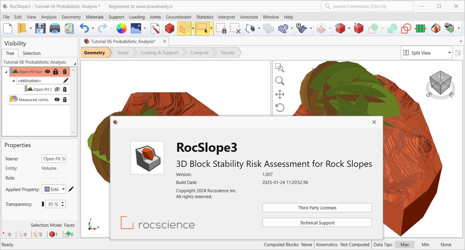 Pictures · Rocscience RocSlope3 v1.0 x64