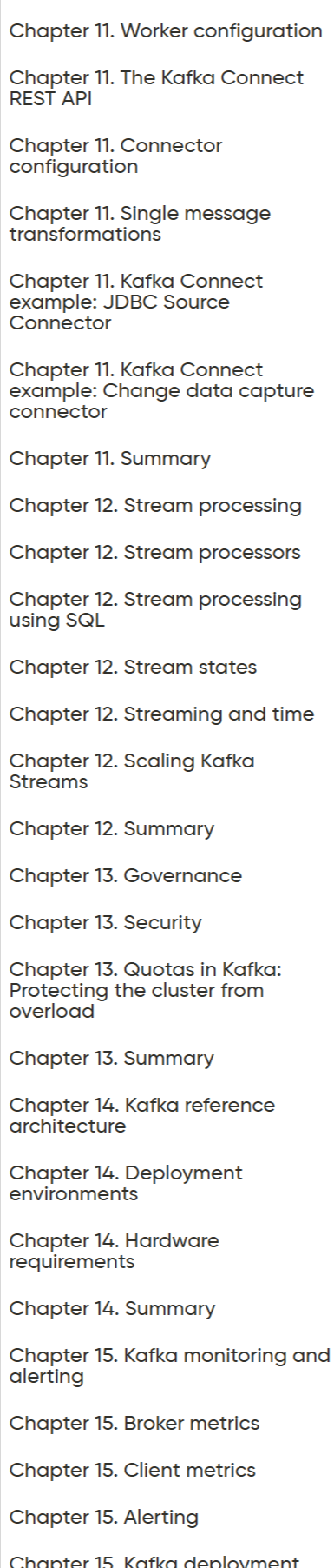 课程主题 · 奥雷莉 - Apache Kafka in Action, 视频版 2025-5