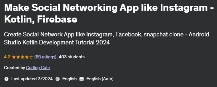 चित्र · Instagram के रूप में सोशल नेटवर्क ऐप बनाएं – Kotlin, Firebase 2021-3