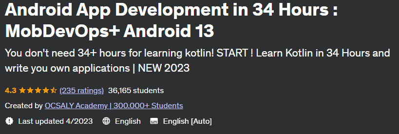 Pictures · Android App Development in 34 Hours : MobDevOps+ Android 13 2023-2