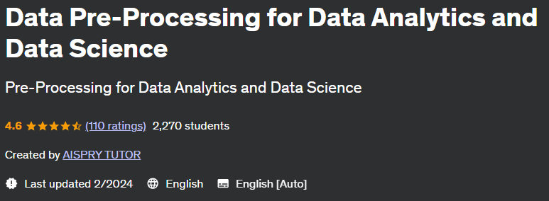 Pictures · Data Pre-Processing for Data Analytics and Data Science 2024-2