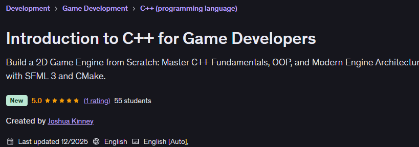 Bilder · Einführung zu C++ für Spieleentwickler 2025-12