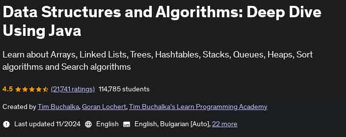 Pictures · Data Structures and Algorithms: Deep Dive Using Java 2024-11/2025-4